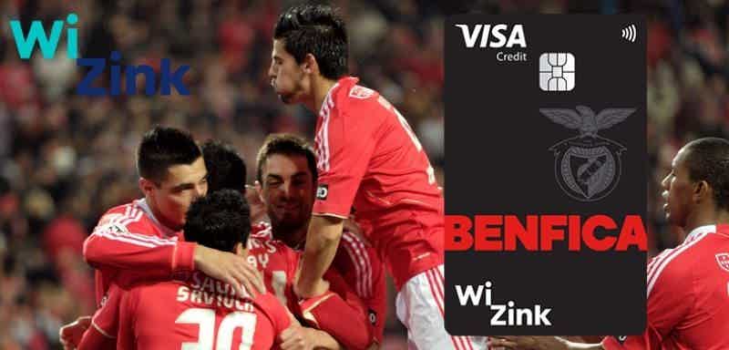 Torça mais pelo clube com o novo cartão de crédito do WiZink. Fonte: Senhor Finanças / WiZink.