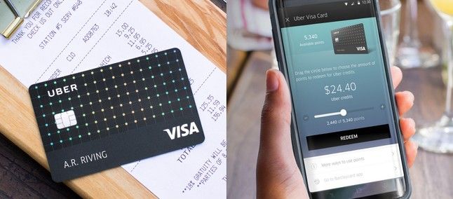 Conta digital e cartão de débito Uber