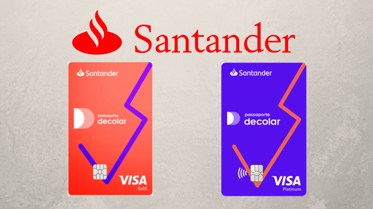 Cartões de crédito Santander Decolar. Fonte: Senhor Finanças / Santander