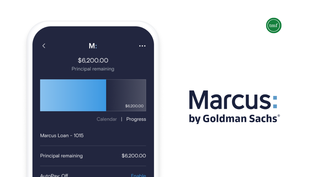 You can get up to $40,000 with Marcus Personal Loans by Goldman Sachs. Source: The Mister Finance.