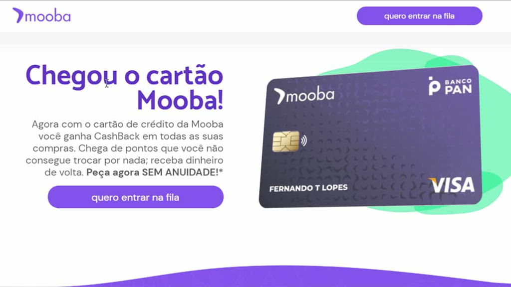 Quais as vantagens do cartão de crédito Mooba?