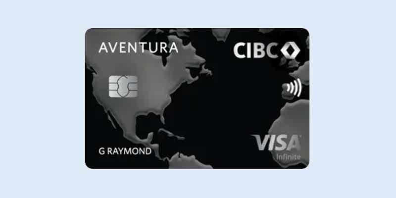 The CIBC Aventura Visa Infinite credit card offers exclusive benefits for travelers. See how to apply! Source: CIBC.