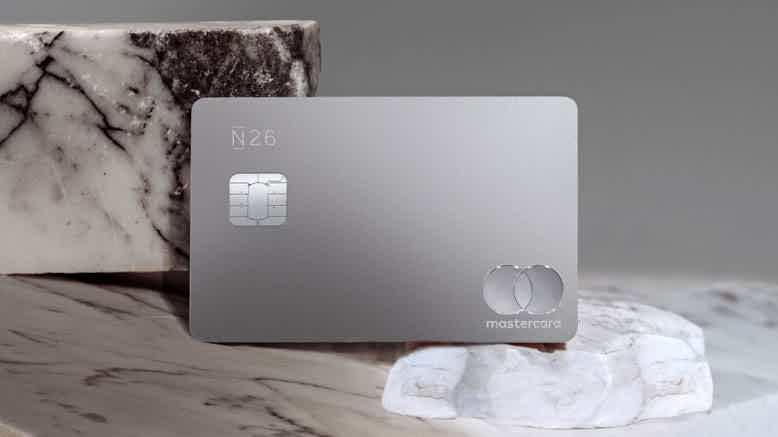 Cartão de débito N26 Metal