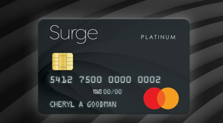 Overview on Surge Mastercard® credit card. Source: Surge.