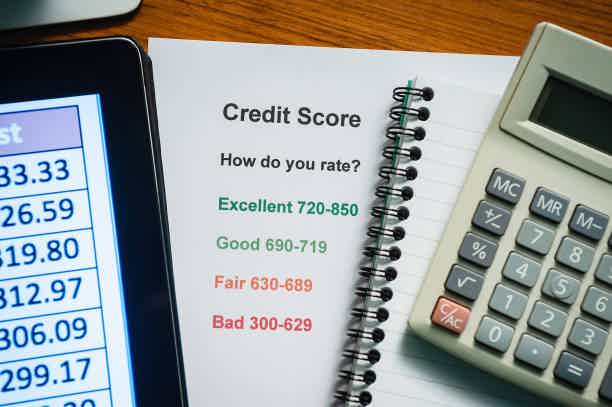 It is very important to regularly check your credit score. Source: Gettyimages