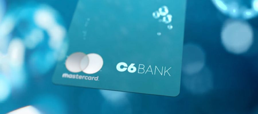 É muito simples solicitar o cartão C6 Acqua. Veja como. Fonte: C6 Bank.