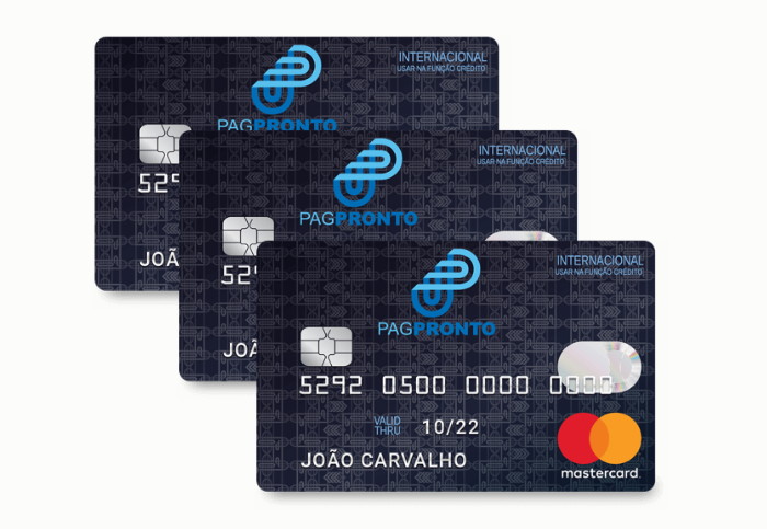 O cartão de crédito PagPronto tem aprovação imediata e bandeira internacional. Fonte: PagPronto