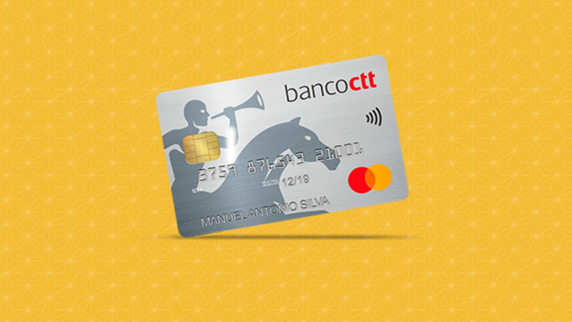Cartão de Crédito CTT. Fonte: Senhor Finanças / CTT.