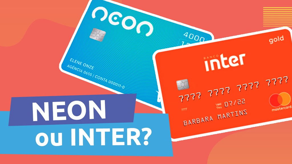Inter ou Neon: qual a melhor conta digital?