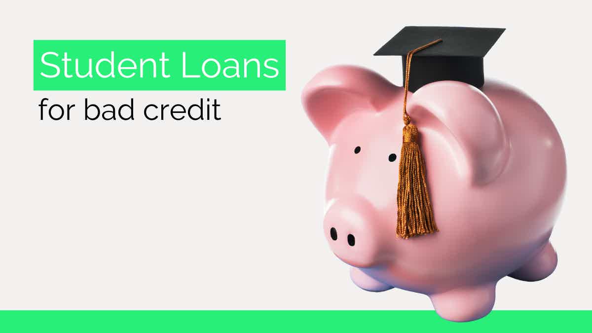 This list has the best student loans for people with bad credit. Source: The Mister Finance.