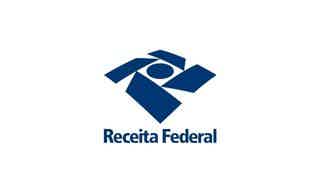 Logotipo da Receita Federal em azul