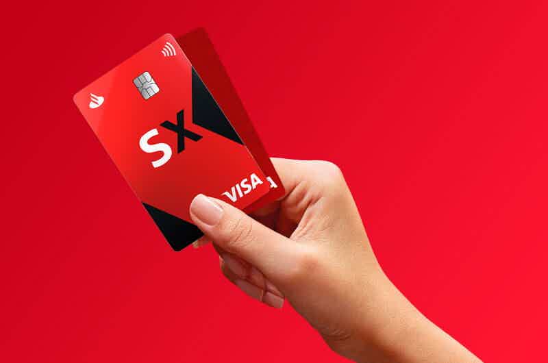 Quais são as vantagens de ter o novo cartão de crédito Santander SX? Fonte: Santander.