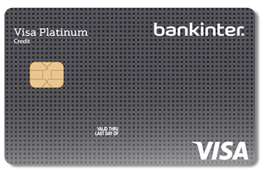 Mas, afinal, como funciona o cartão de crédito Bankinter Platinum? Fonte: Bankinter.