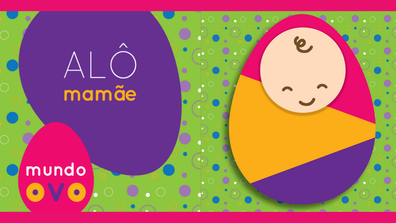 Conheça o app super divertido Alô Mamãe e converse com seu bebê. Fonte: Alô Mamãe.