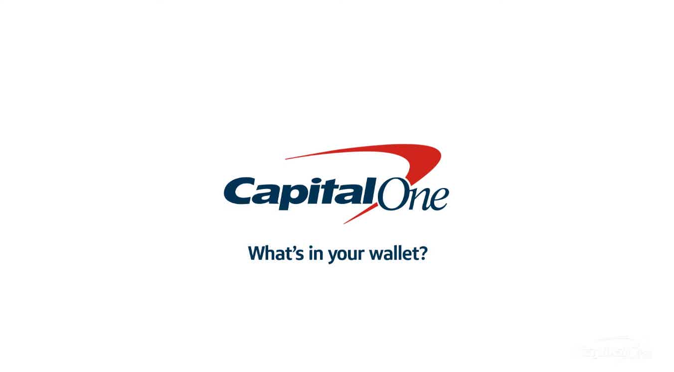 Logo Capital One fundo branco
