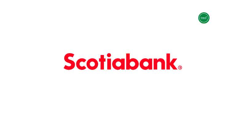 Scotiabank (logo) that features Scotia Momentum for Business Visa credit card