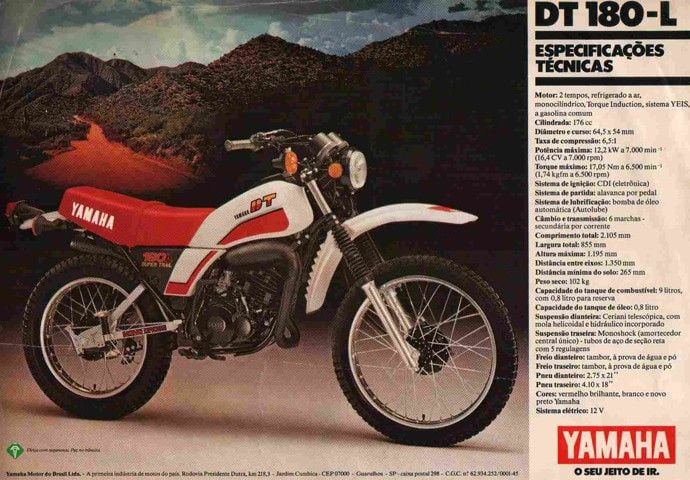 Yamaha DT 180 1981