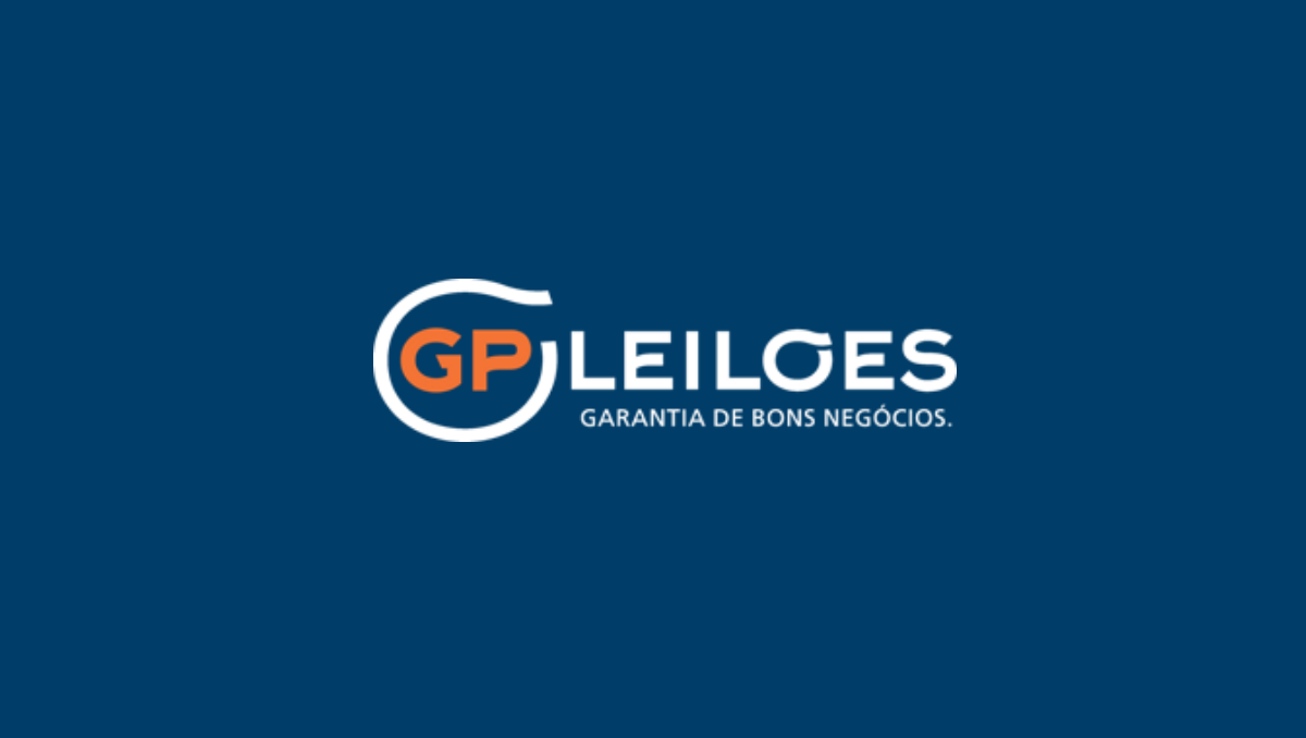 Descubra a GP Leilões. Fonte: GP Leilões