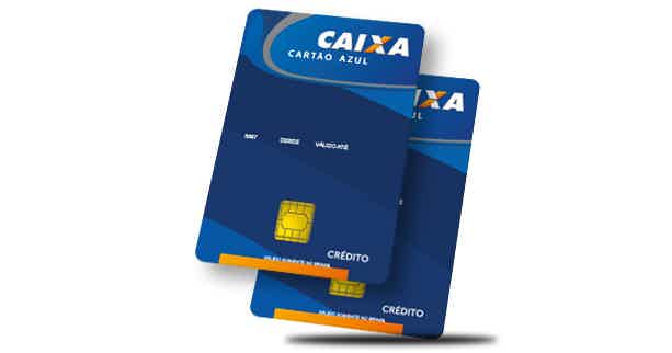 O cartão Caixa Azul oferece diversas vantagens aos clientes e com uma das menores taxas do mercado. Fonte: Caixa.
