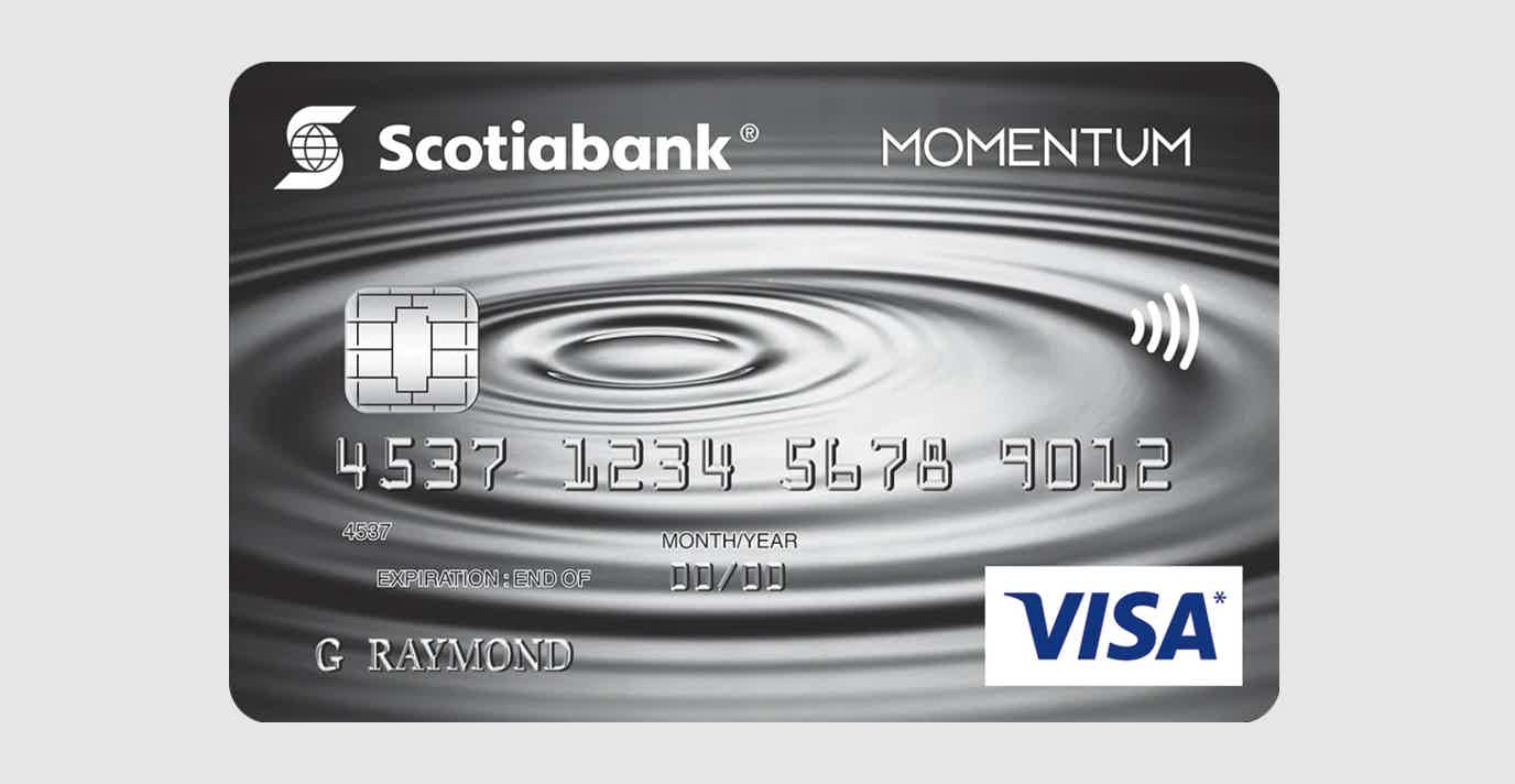 Scotia Momentum® Visa credit card full review. Source: Scotiabank®.