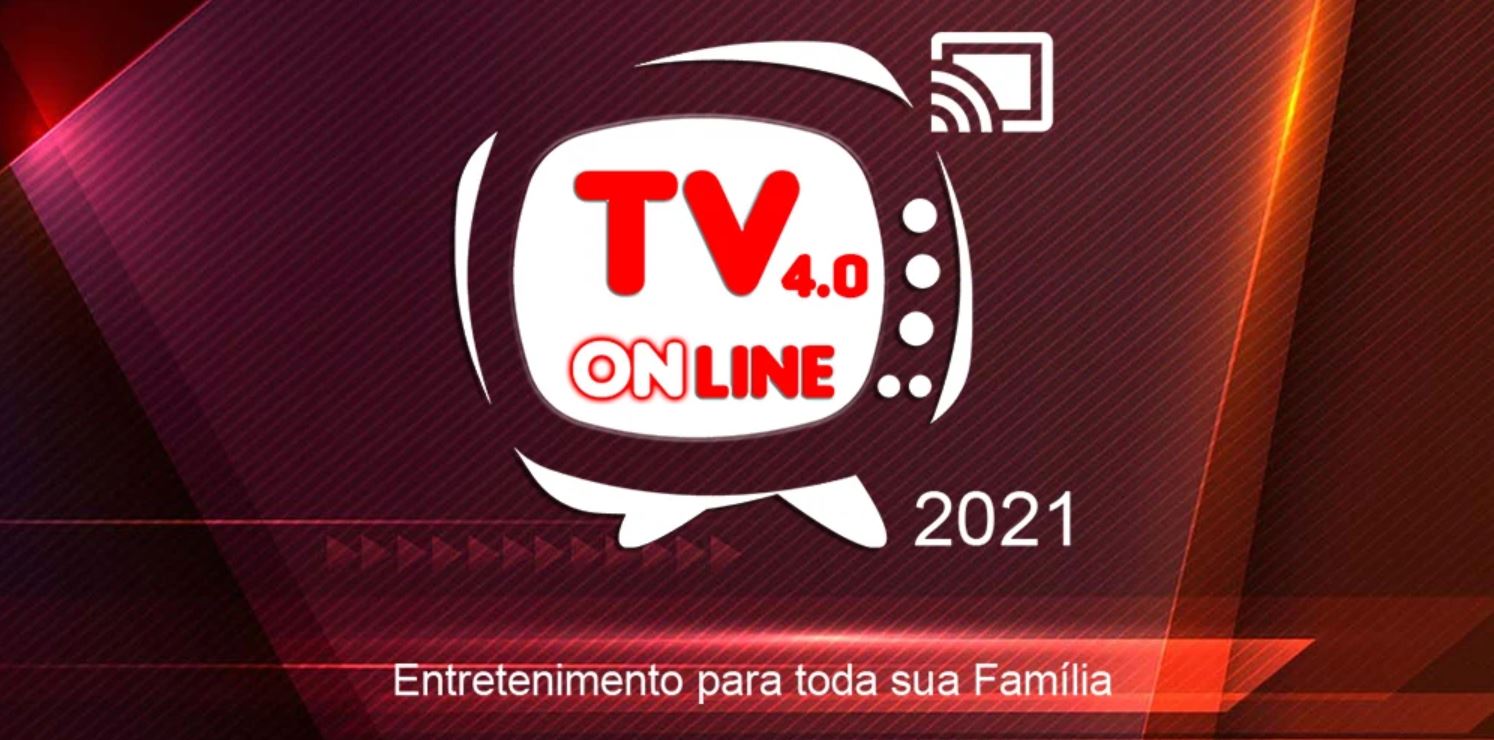 Interface do app Tv Online 4.0 Canais do Brasil