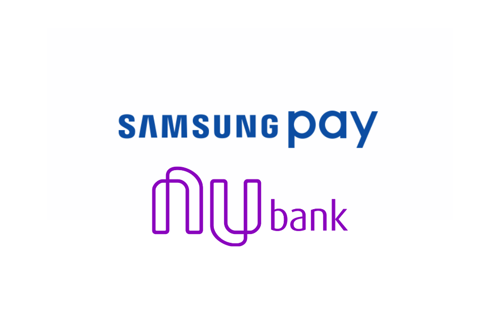 Antes de mais nada, descubra aqui como ativar o cartão Nubank no Samsung Pay. Fonte: Nubank e Samsung Pay.