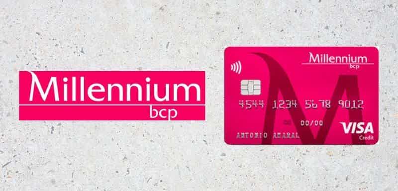 Cartão Millennium BCP Classic, com bandeira Visa. Fonte: Senhor Finanças / Millennium BCP.