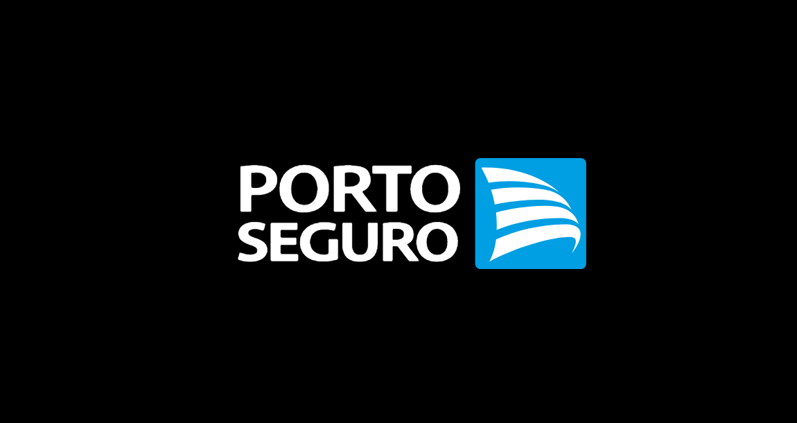 Logo Porto Seguro fundo preto