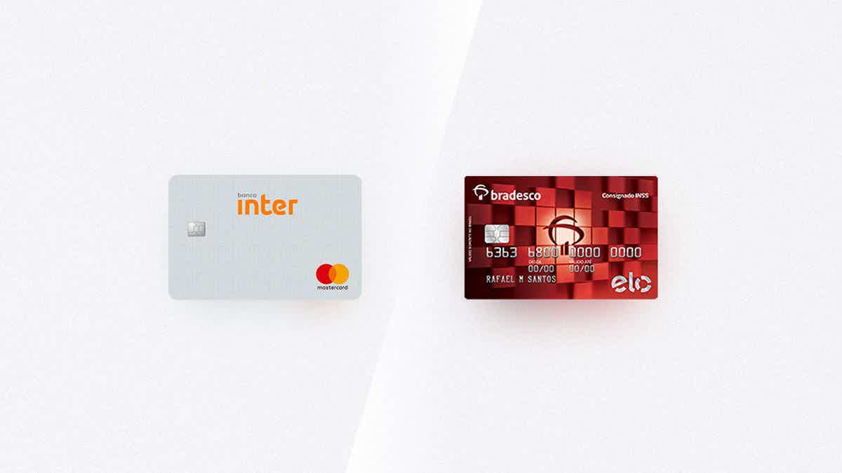 Pois, qual escolher: cartão Inter ou Cartão Bradesco Elo Internacional Consignado (Imagem: Foregon)
