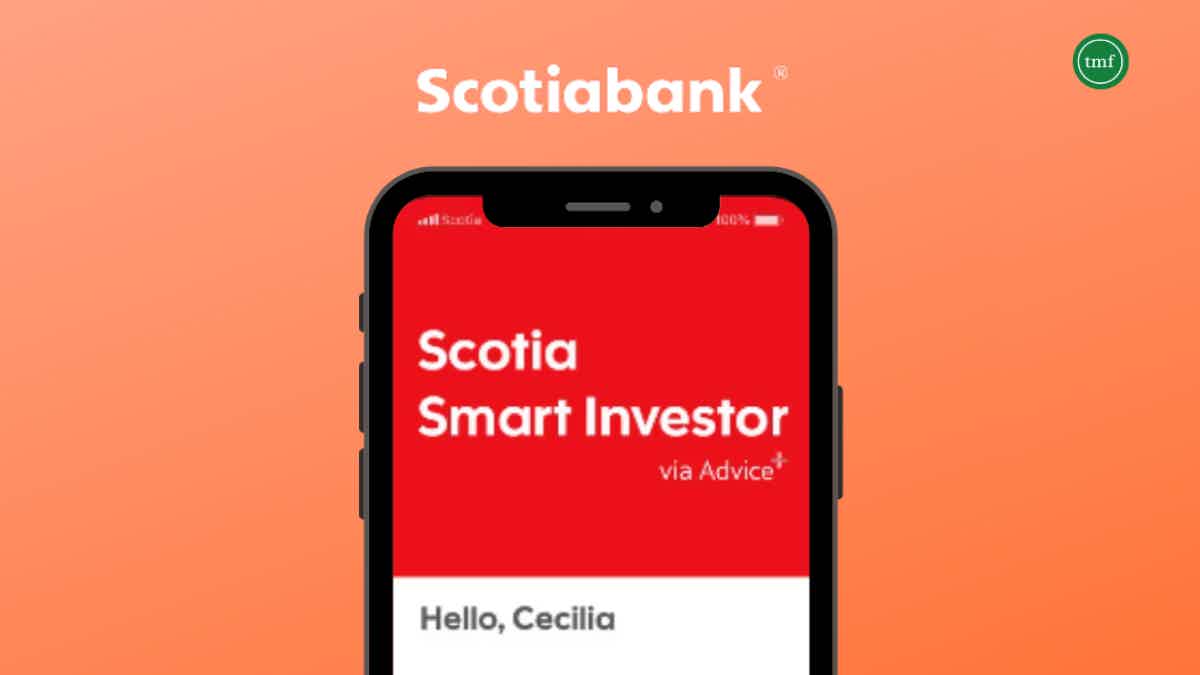 Scotia Smart Investor will support your investment planning. Source: The Mister Finance.