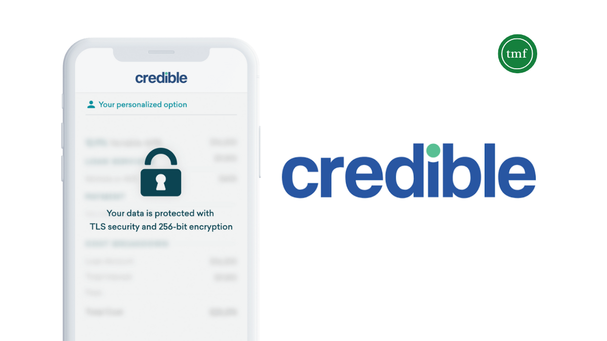Credible has the reliability to assist you with your loan research. Source: The Mister Finance.