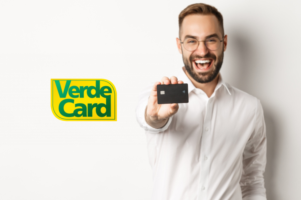 Antes de mais nada, veja mais informações sobre o cartão de crédito VerdeCard. Fonte: Freepik / VerdeCard.