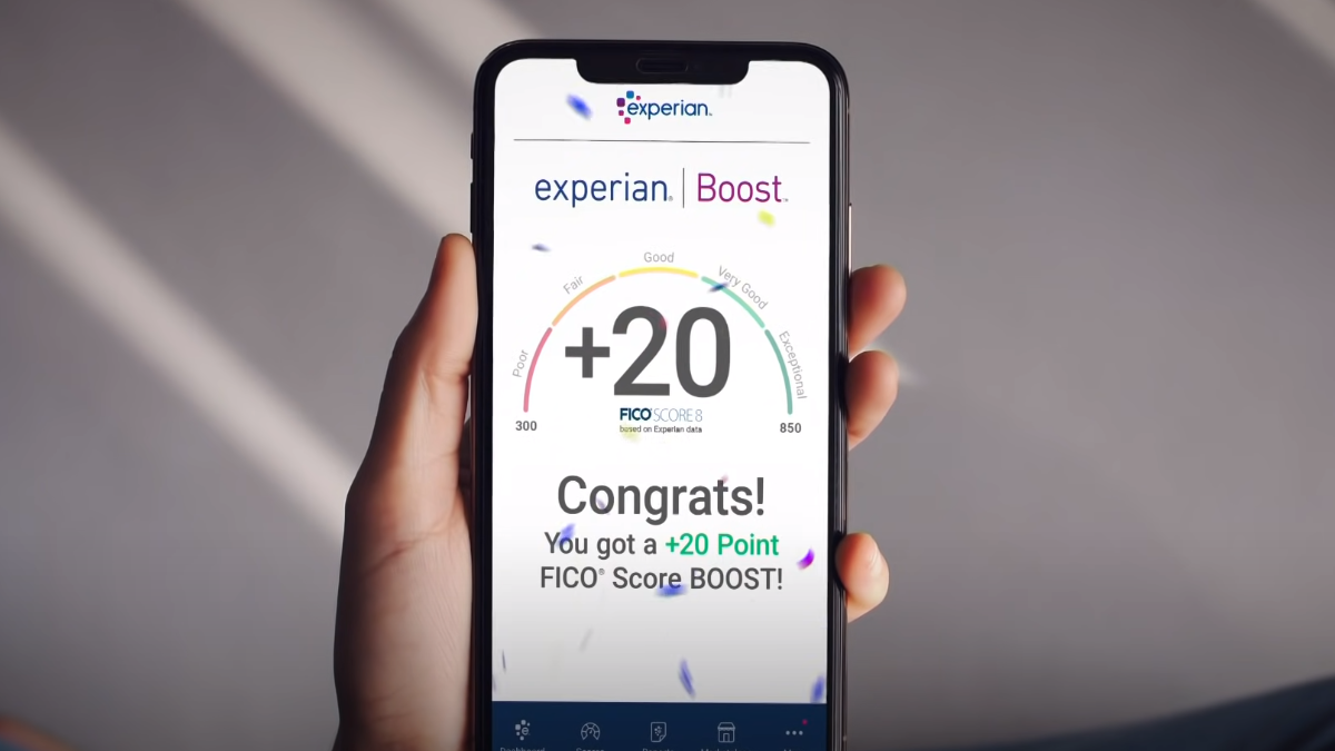 Find out how to improve credit scores with Experian BOOST™. Source: Youtube Experian.