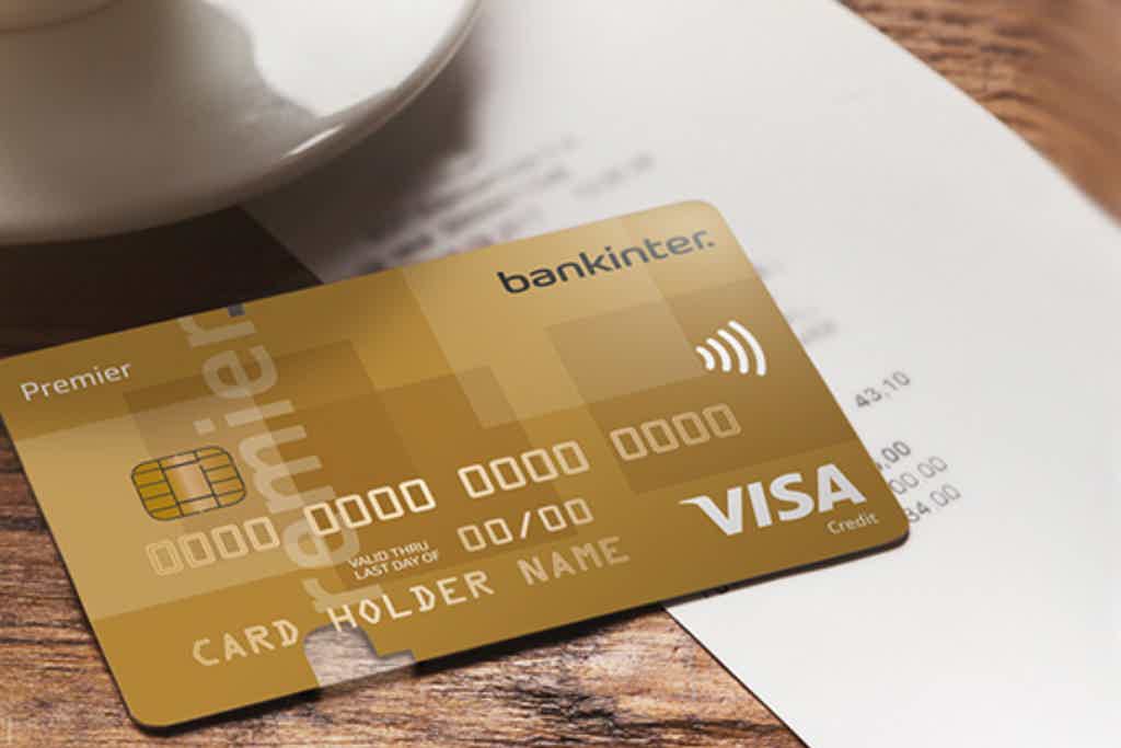 Veja aqui como pedir o seu cartão de crédito Bankinter Premier. Fonte: Bankinter.