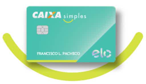 O Caixa Simples é uma das opções do banco e oferece acesso ao benefício ELO FLEX. Fonte: Caixa.