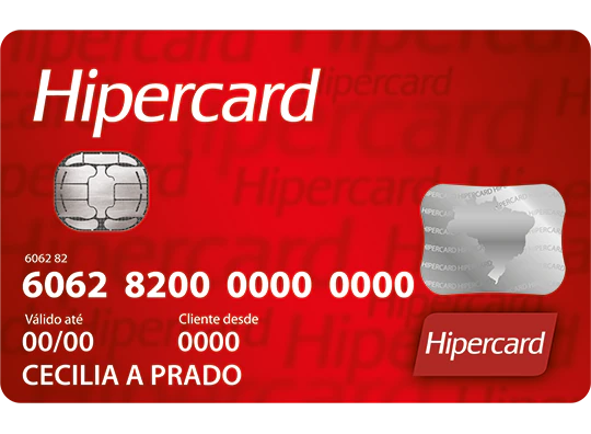 Cartão Hipercard. Foto: Hipercard