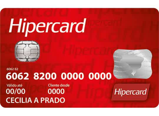 Cartão Hipercard. Foto: Hipercard