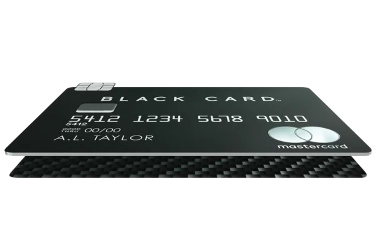Mastercard Luxury Black credit card