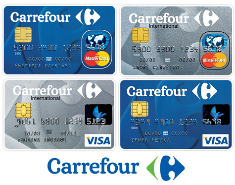Os cartões de crédito Carrefour