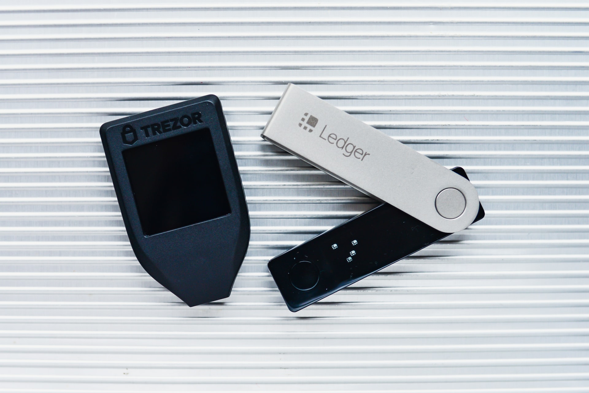 Trezor and Ledger are examples of hardware wallets available on the market. Source: Unsplash.