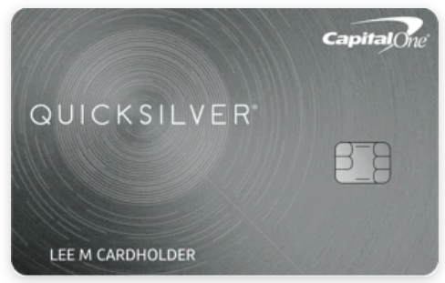 Capital One Quicksilver Cash Rewards credit card