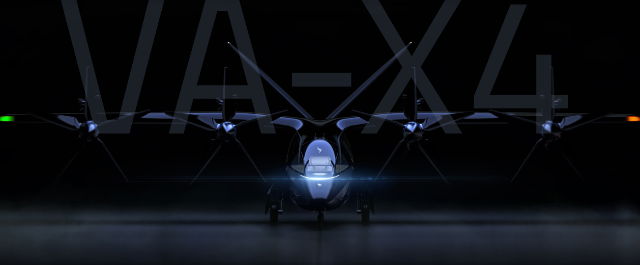 Primeiro carro a voar no Brasil será o VA-X4. Fonte: Vertical Aerospace.
