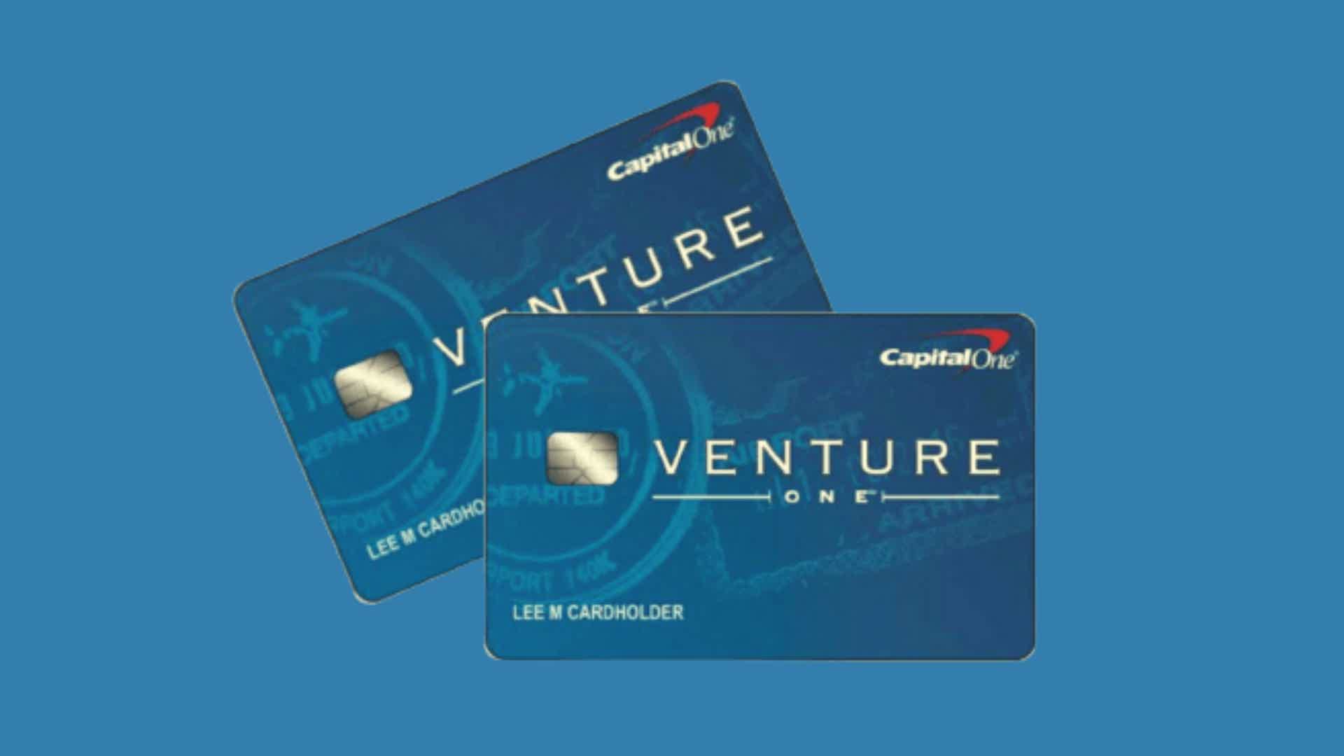 Conheça o cartão VentureOne Rewards. Fonte: Capital One.