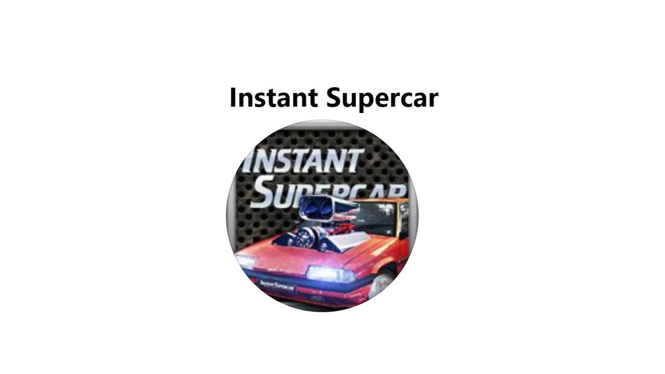 Saiba como usar o aplicativo Instant Super Car. Fonte: Facebook Instant Super Car.
