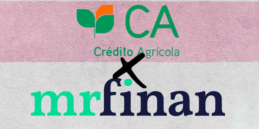 Escolha entre o CA e o MrFinan. Fonte: Senhor Finanças / Crédito Agrícola / MrFinan.