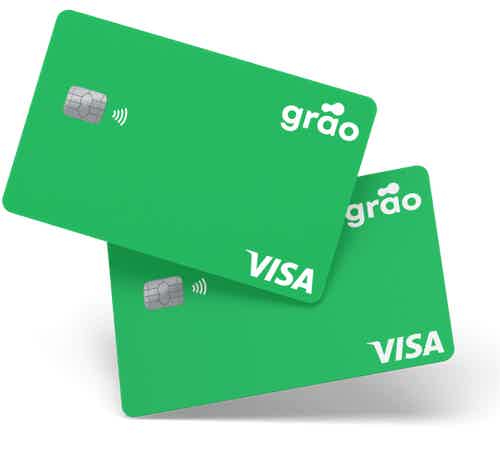 Cartão de débito Grão. Fonte: Grão.