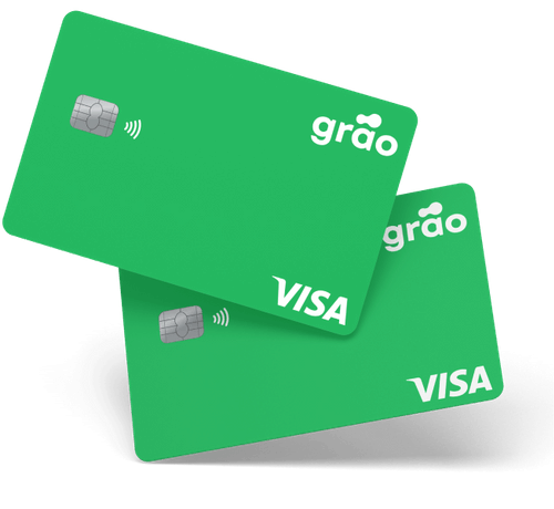 Cartão de débito Grão. Fonte: Grão.