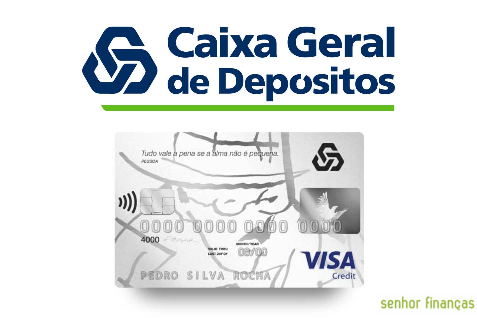 Cartão de crédito Caixa In. Fonte: Senhor Finanças / CGD.