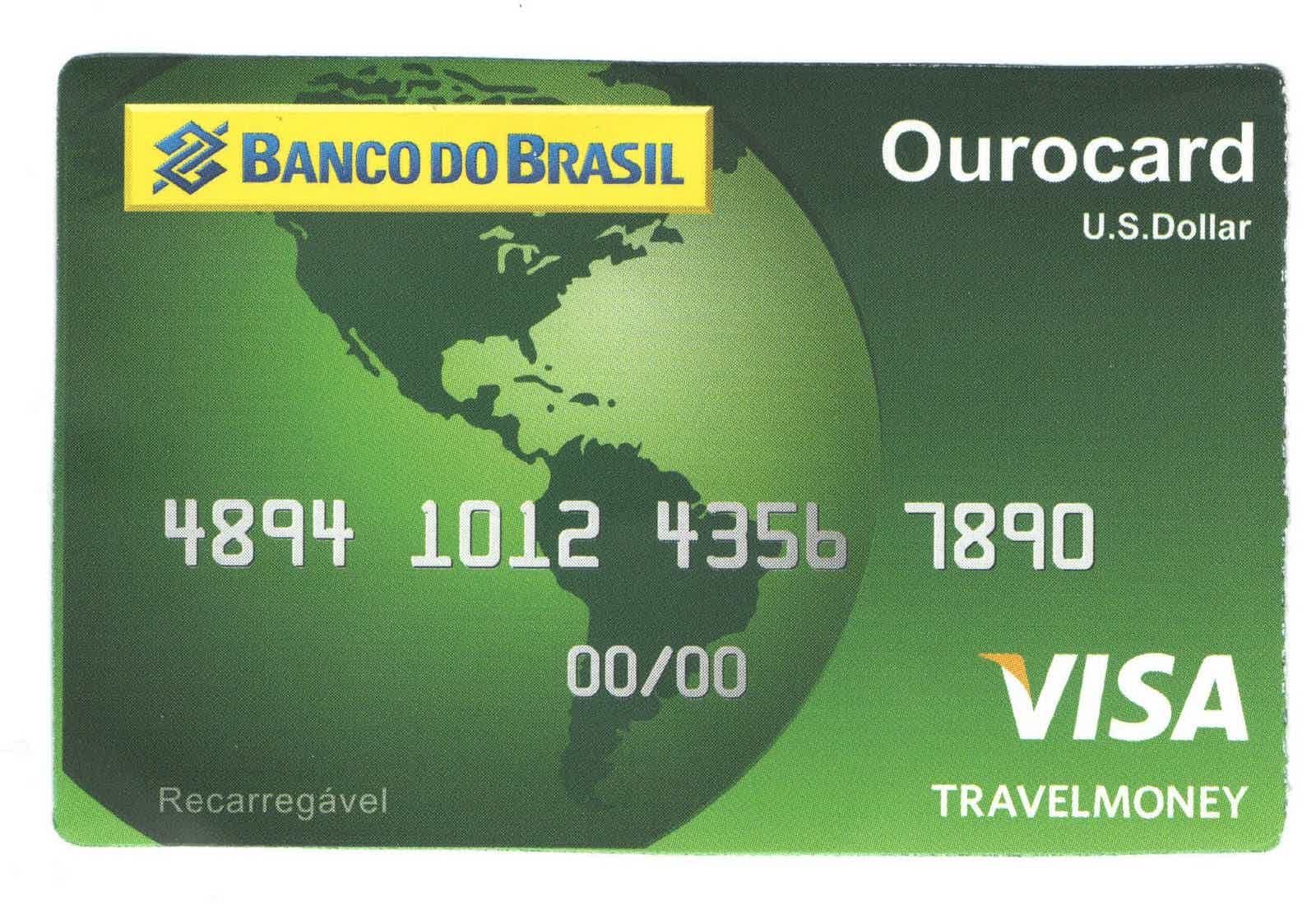 Cartão de crédito Visa TravelMoney