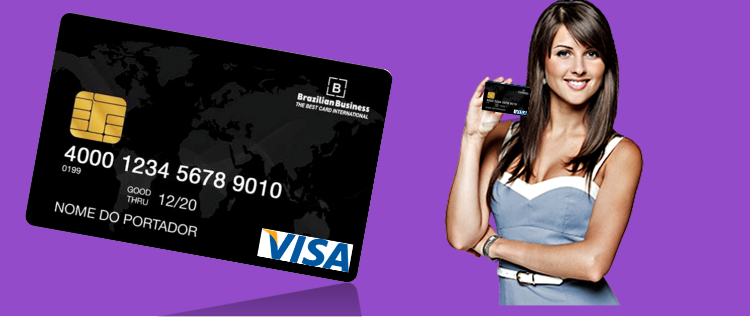O cartão Brazilian Business Bank pode ser usado no exterior e conta com inúmeras vantagens. Fonte: Business Bank